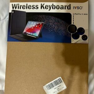 New IVSO Wireless Keyboard for iPad Pro 11-2018
